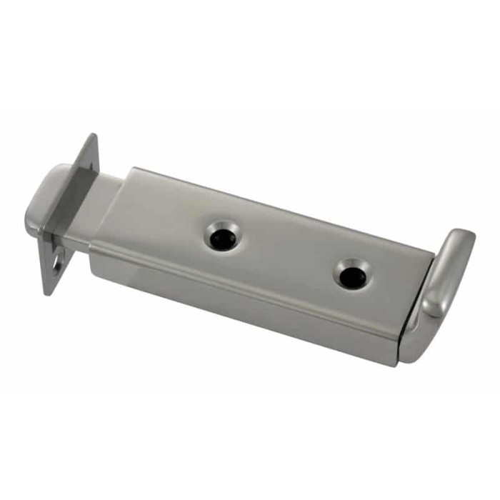 Schieberiegel mit Arretierung schwere Form 123 x 32 mm 2-tlg. für Einbau Edelstahl-316 (A4) main product photo