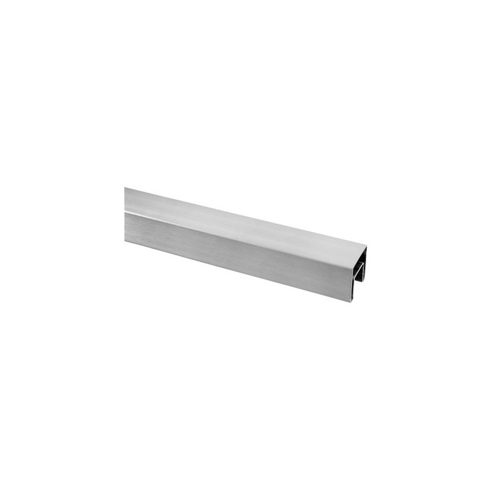 U-Profilrohr 40 x 40 x 1,5 mm Edelstahl-304 (A2) matt geschliffen main product photo
