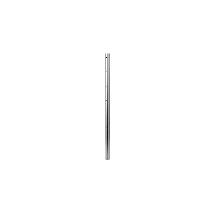 Geländerrohr mit Gewindebohrungen für Treppe 42,4 x 2,0 mm Höhe 1250 mm Edelstahl matt geschliffen Modell 0935 main product photo