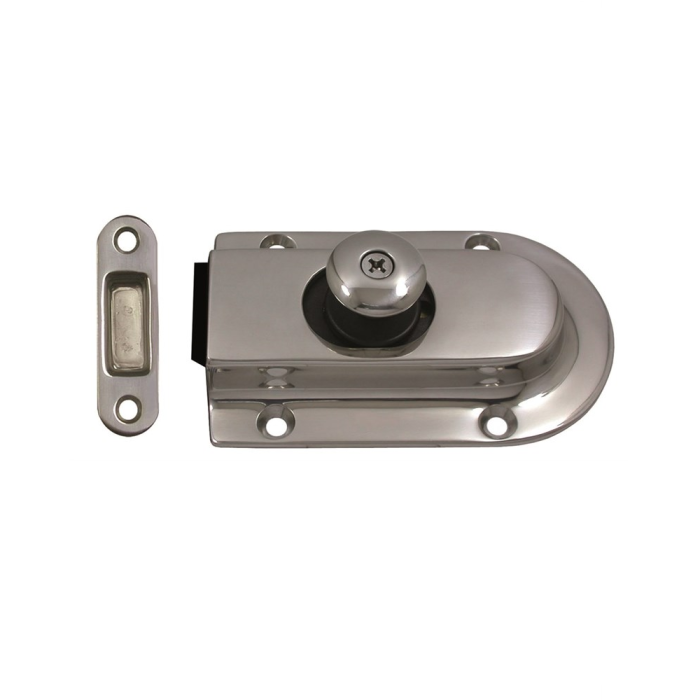 Magnet-Schieberiegel 91 x 56 mm für Einbau Edelstahl-316 (A4) main product photo