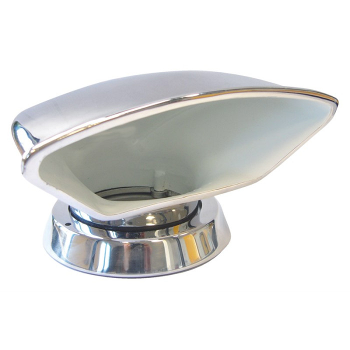 Windhutze 190 x 105 mm Auslass 75 mm Edelstahl-316 (A4) main product photo
