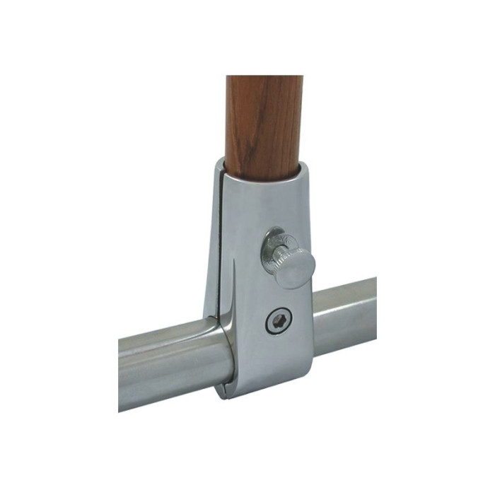 Flaggenstockhalter für Reling für Rohr 25 mm Edelstahl-316 (A4) main product photo