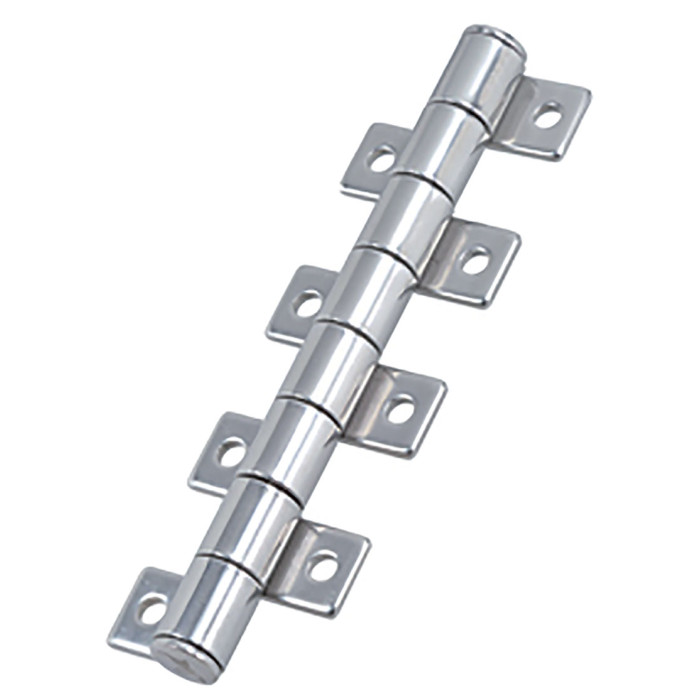 Scharnier mit Halteautomatik und kurzen Flügeln 75 x 28,5 mm (3,1±0,6Nm) Edelstahl-316 (A4) main product photo