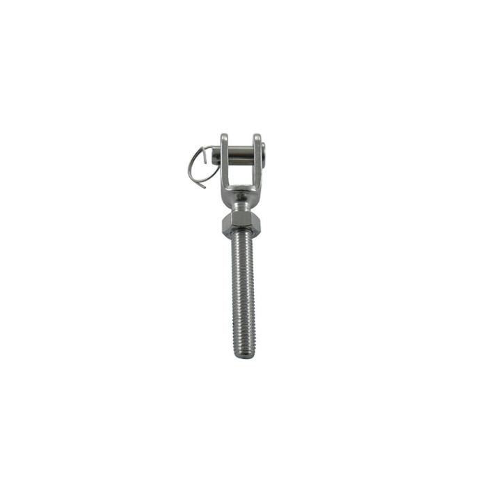 Gabel mit Rechtsgewinde M5 Bolzen 5 mm inkl. Mutter Edelstahl-316 (A4) main product photo
