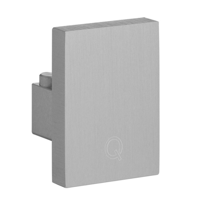 Endkappe, Easy Hit, Easy Glass View, oben, Modell 6832, Aluminium (roh) main product photo
