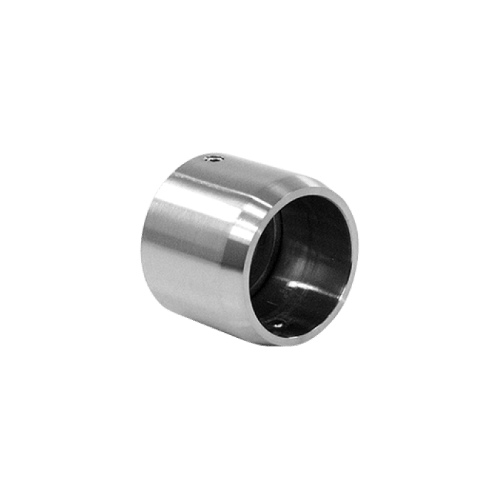 Wandanschluss für Rohr 42,4 mm fest Edelstahl matt geschliffen main product photo