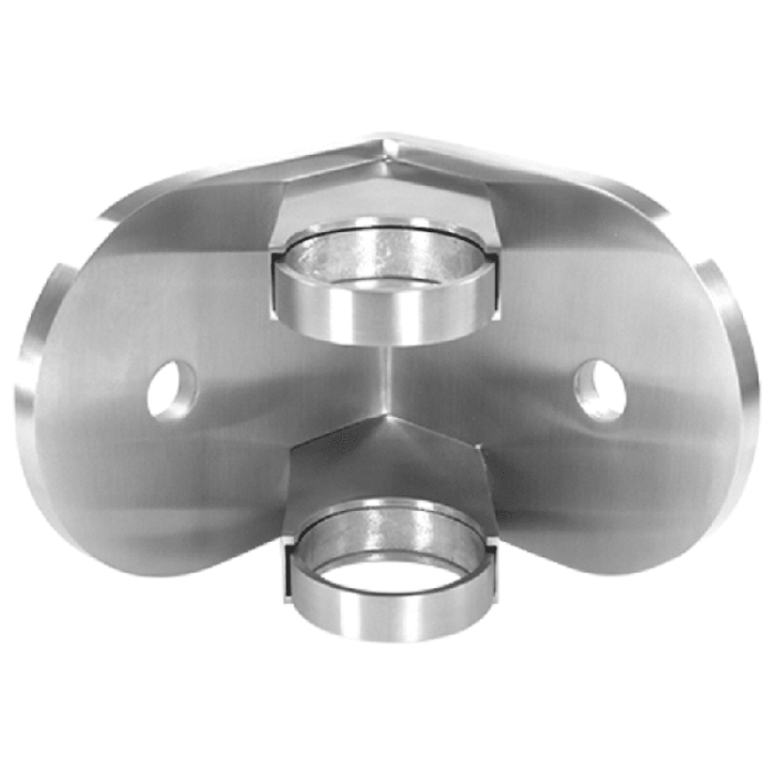 Maueranker für Rohr 42,4 mm Edelstahl matt geschliffen main product photo