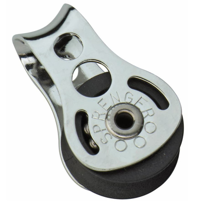 Sprenger Micro XS Block mit Kugellager Seil max. 6 mm mit Bügel Edelstahl-304 (A2) main product photo