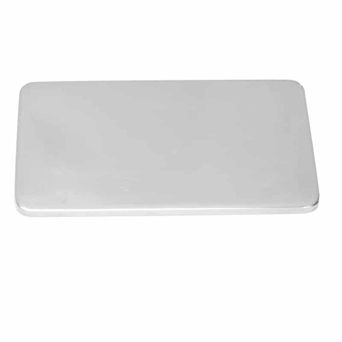 Gegenplatte rechteckig 80 x 45 mm Edelstahl-304 (A2) main product photo