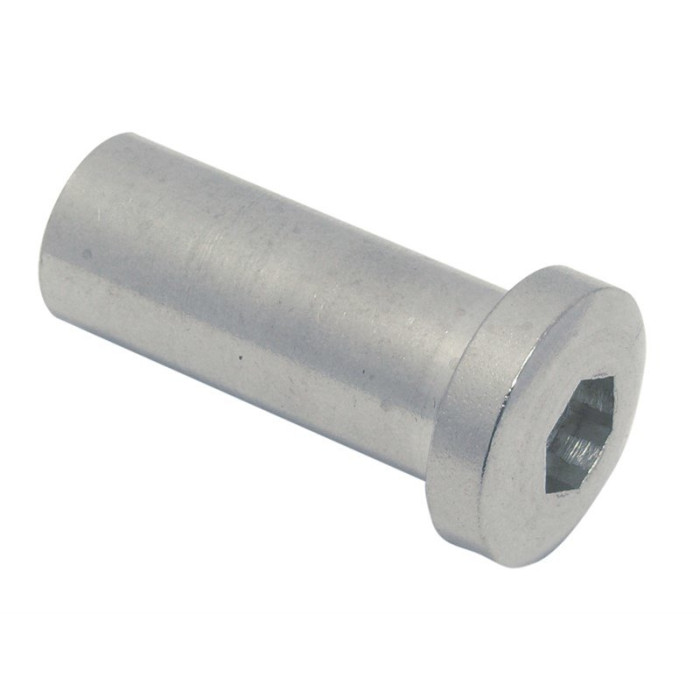 Linsenkopfhülse mit Innengewinde M6 Edelstahl-316 (A4) main product photo