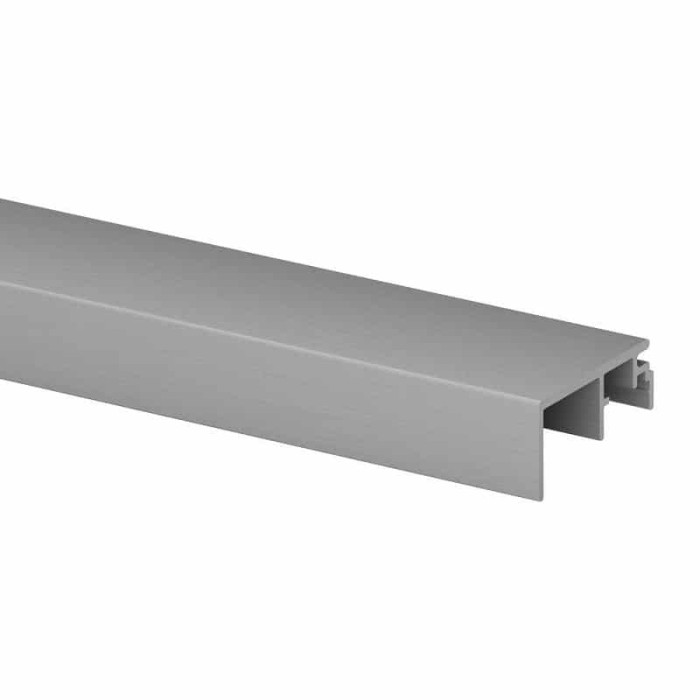 Verbindungsprofil Easy Glass Prime, Länge 5000 mm, Modell 6974, Aluminium (unbearbeitet) main product photo