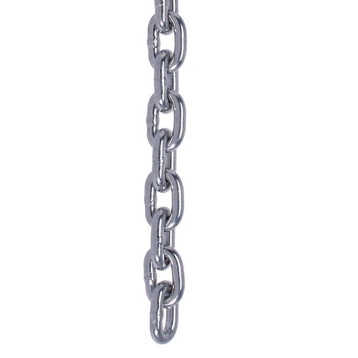 Rundstahlkette kurzgliedrig ähnl. DIN 766 6 mm (100m) Edelstahl-316 (A4) main product photo