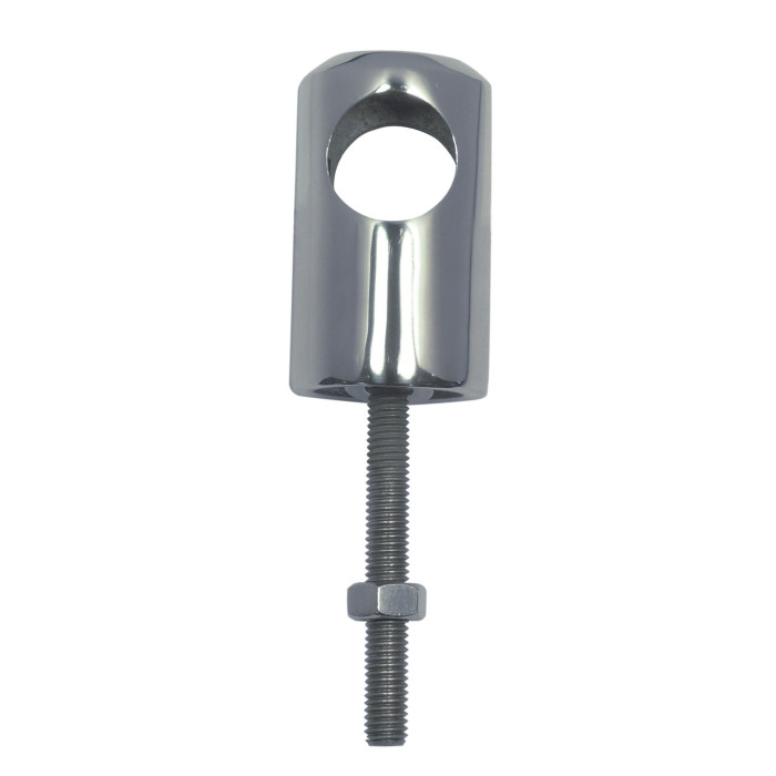 Handlaufdurchlass mit Gewinde M8 x 55 mm für Rohr 22 mm Edelstahl-316 (A4) main product photo