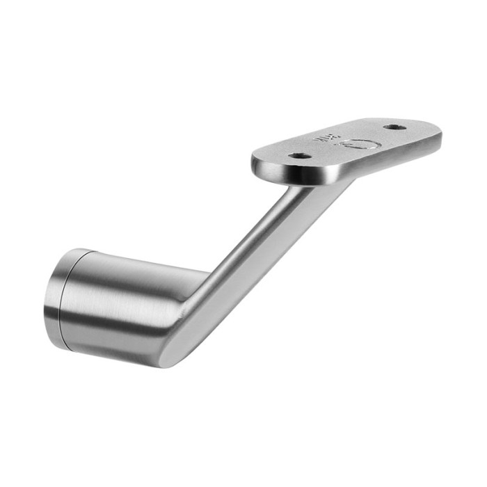 Handlaufhalter für Rohr, flach, Modell 0123, Edelstahl main product photo