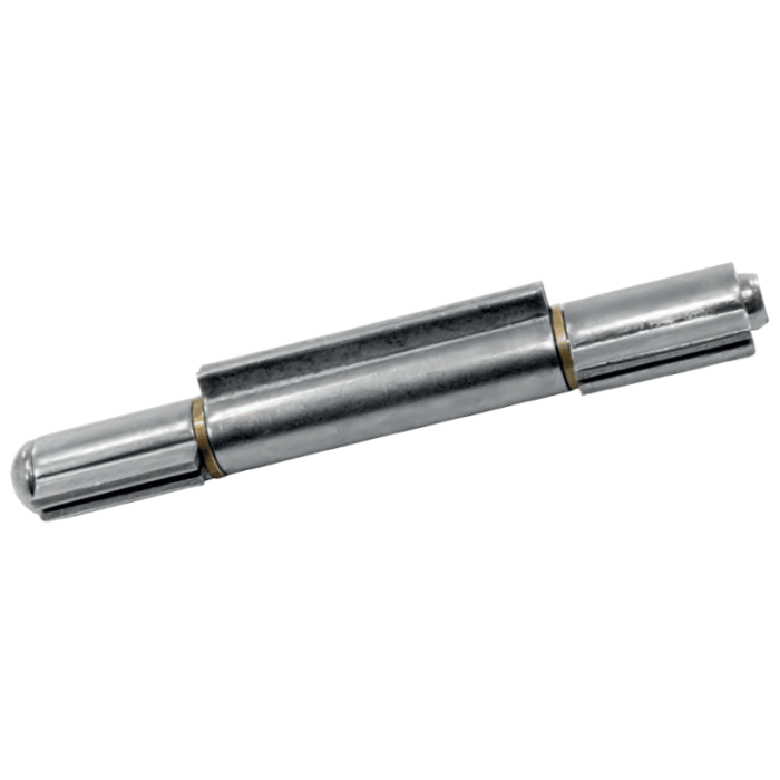 Schweißscharnier 3-teilig 102 mm Edelstahl main product photo