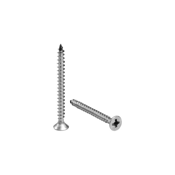 Kreuzschlitz-Holznute mit Senkkopf, 3,5 x 40 mm, A2-70, QS-49 main product photo