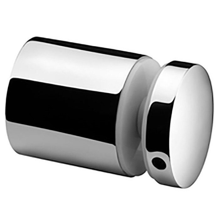 Glasadapter verstellbar 50 mm flach Länge 50 mm Edelstahl poliert Modell 0749 main product photo