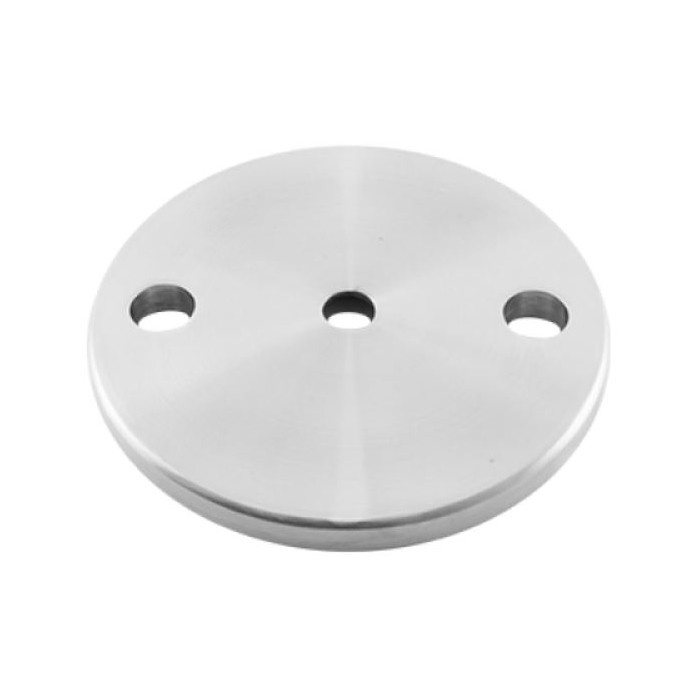 Verankerungsplatte Ø 105 x 8 mm Loch Ø 10,5 mm Edelstahl matt poliert main product photo