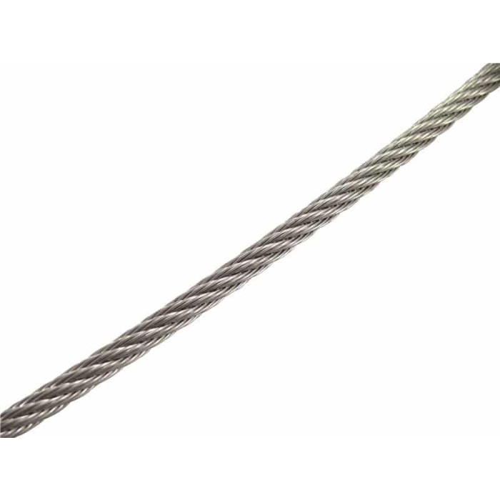 Edelstahldrahtseil mittelweich 7x7 sZ 2,5 mm (100m) Edelstahl-304 (A2) main product photo