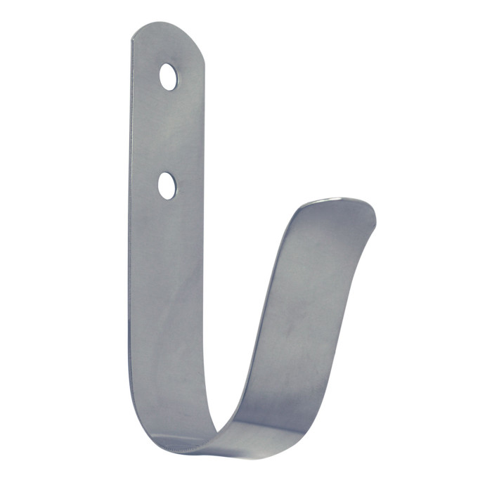 Bootshakenhalter mit langer Lasche 100 x 25 mm Edelstahl-304 (A2) main product photo
