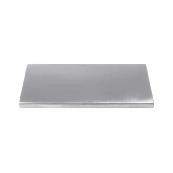 Verankerungsplatte 120 x 60 x 6 mm Edelstahl matt geschliffen main product photo