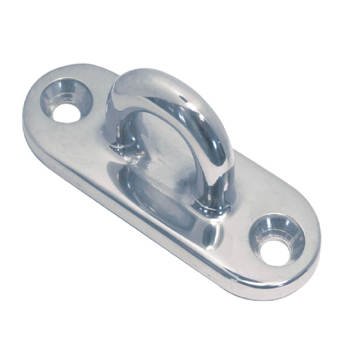 Decksplatte oval 88 x 32 mm Bügel 7,5 mm Edelstahl-316 (A4) main product photo