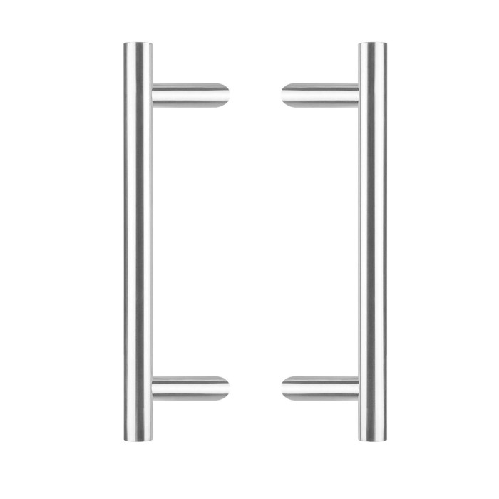 Intersteel Türgriffe pro Paar T-Schräge 700x85x25 HoH 500 Edelstahl main product photo