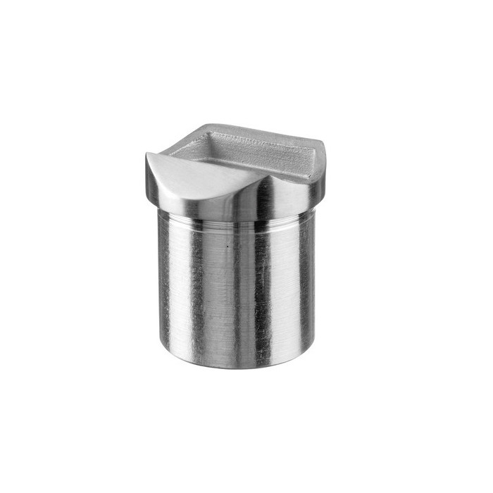 Rohradapter 42,4 x 2,0 mm für Träger 48,3 mm Edelstahl matt geschliffen Modell 0725 main product photo