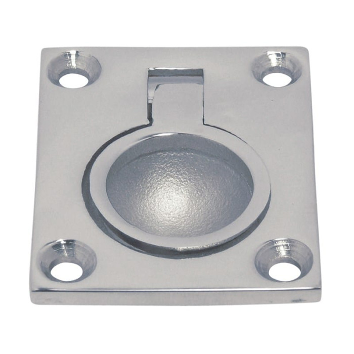 Einlassgriff eckig 47 x 38 mm Edelstahl-316 (A4) main product photo