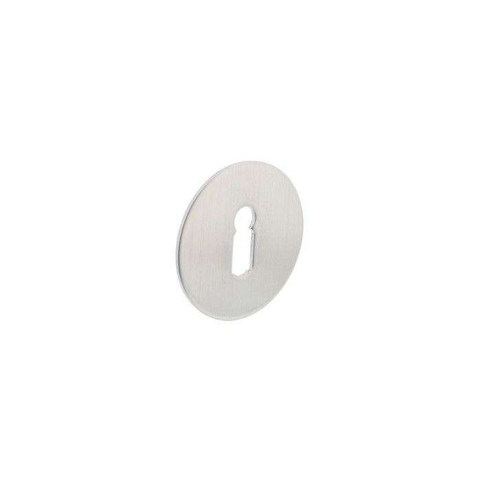 Intersteel Rosette mit Schlüsselloch55x2 mm selbstklebend Edelstahl gebürstet main product photo