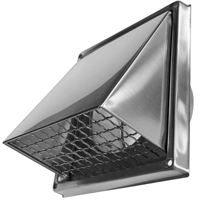 Abdeckgitter mit groben Maschen Ø 125 mm Edelstahl main product photo