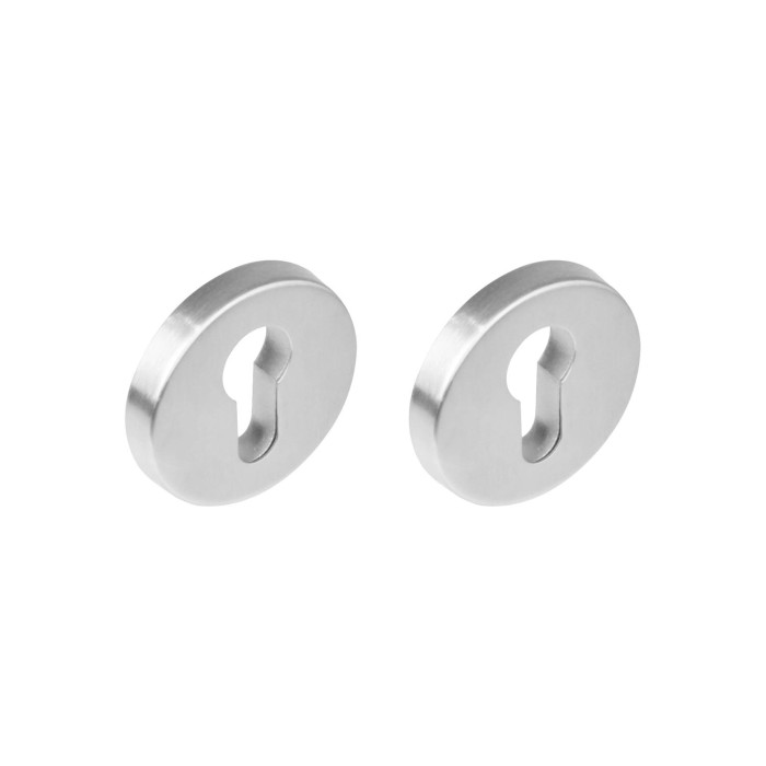 Intersteel Sicherheitsrosette SKG*** rund aus gebürstetem Edelstahl main product photo