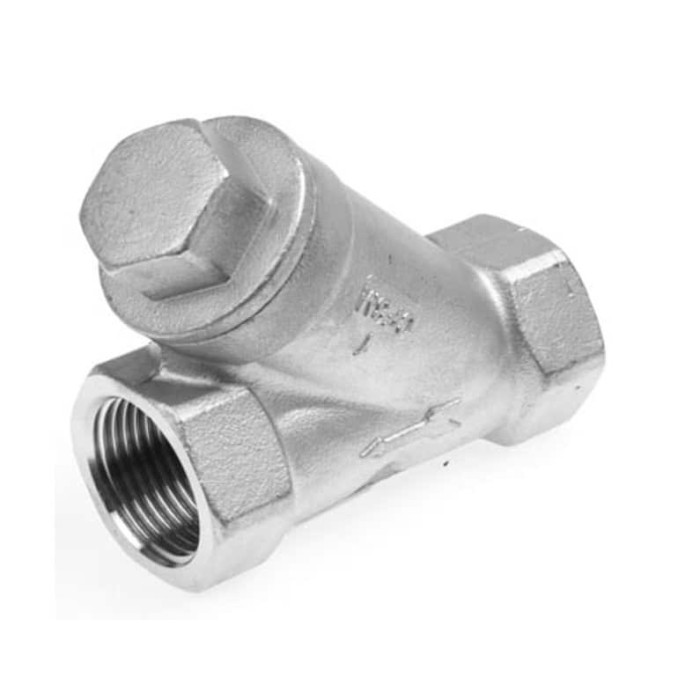 Federbelastetes Rückschlagventil, 1 Zoll Edelstahl-316 (A4) main product photo