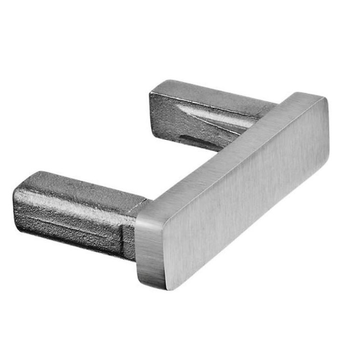 Endkappe flach, 40 x 10 x 1,5 mm, Modell 4732, Edelstahl main product photo