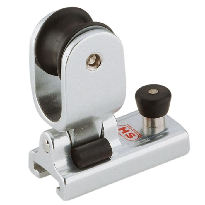 Sprenger Genuaschlitten mit Rolle für Schiene 20 x 3 mm silber elo x iert Aluminium main product photo