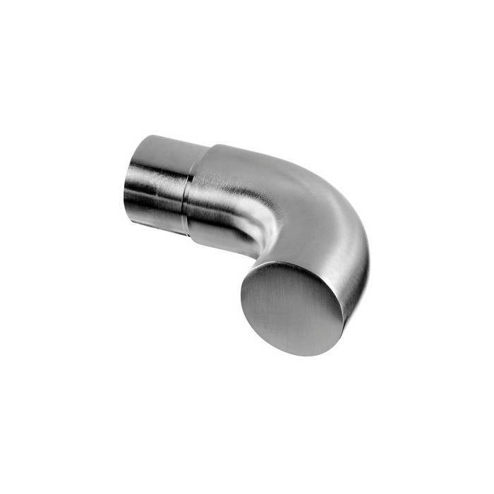 Gebogene Endkappe 90°, Rohr 48,3 x 2,6 mm, Modell 0739, Edelstahl main product photo