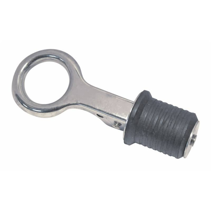 Lenzstopfen mit Kipphebel 22-25 mm Edelstahl-304 (A2) / Gummi main product photo