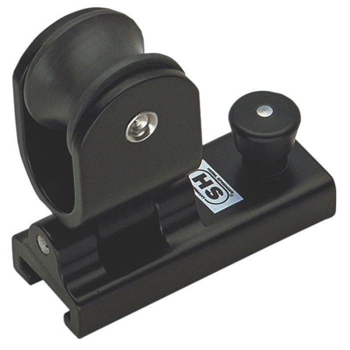 Sprenger Genuaschlitten mit Rolle für Schiene 20 x 3 mm schwarz elo x iert Aluminium main product photo