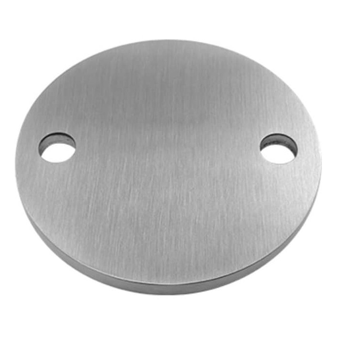 Verankerungsplatte Ø 100 x 6 mm Edelstahl matt geschliffen main product photo