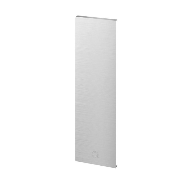 Endkappe Easy Glass Pro Seitenmontage rechts 220 x 65 mm Modell 8142 Aluminium (eloxiert) main product photo