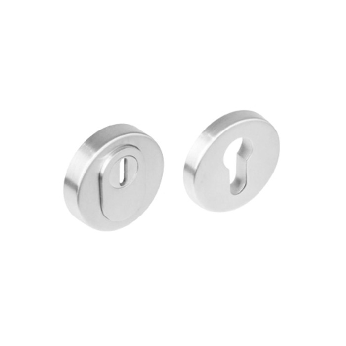 Intersteel Sicherheitsrosette SKG*** runder Vollkerngriff Sicherheit Edelstahl gebürstet main product photo