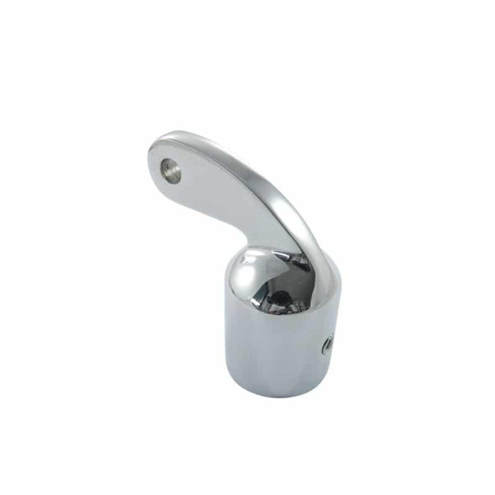 Rohrendkappe mit Lasche 90° für Rohr 22 mm Edelstahl-316 (A4) main product photo