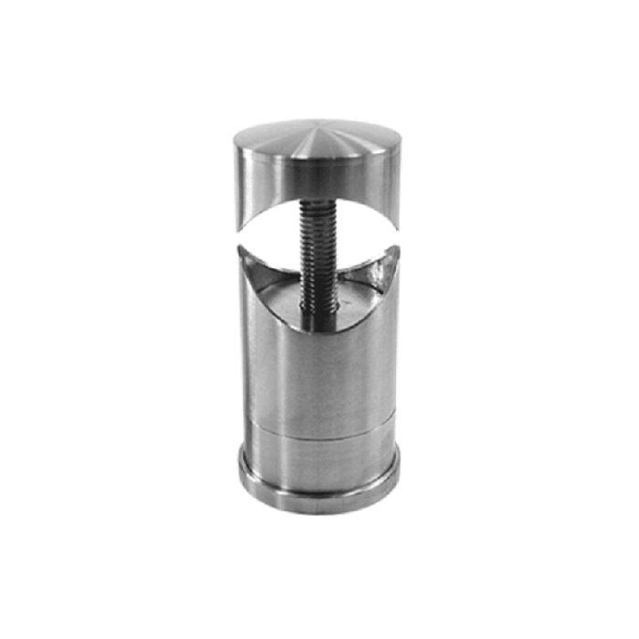 Maueranker verstellbar für Rohr 42,4 mm Wandabstand 52 - 54 mm Edelstahl matt geschliffen main product photo