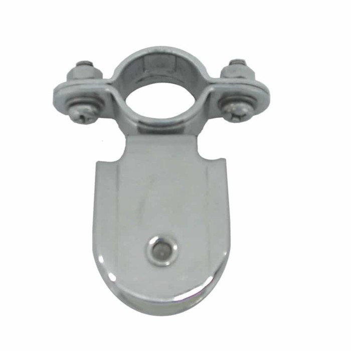 Reffleinenrolle für Relingsstütze 25 mm für Rohr 25 mm mit Wirbel Edelstahl-304 (A2) main product photo