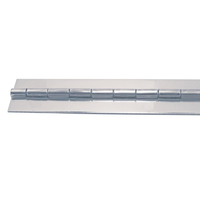 Stangenscharnier 40 x 1,5 mm ungebohrt (2,0m) Edelstahl-304 (A2) main product photo