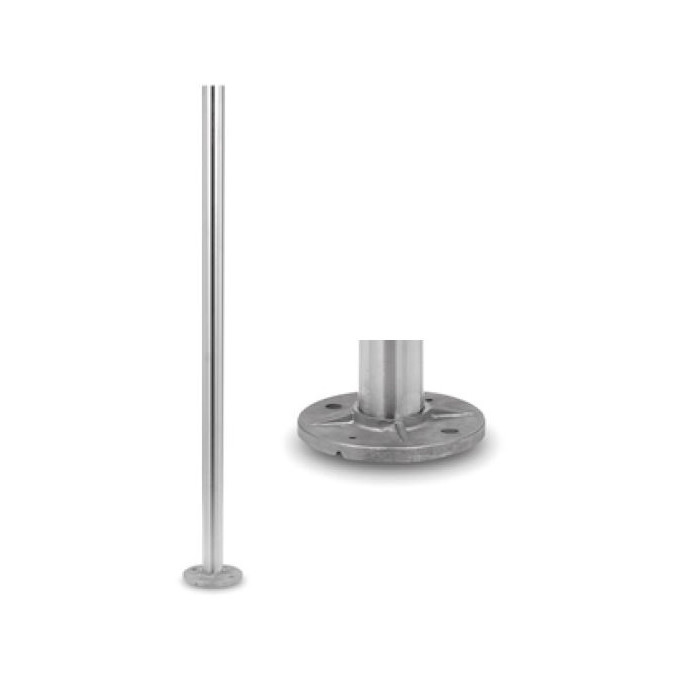 Baluster 42,4 mm x 2,0 mm 989 mm Edelstahl matt geschliffen Modell 0921 main product photo