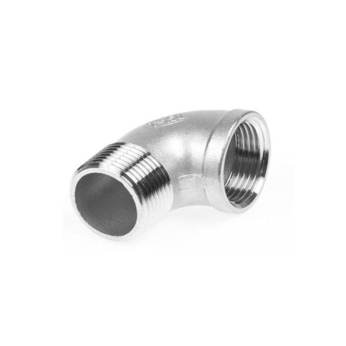 Kniestück bi-bu 90 BSP, 1 Zoll Edelstahl-316 (A4) main product photo