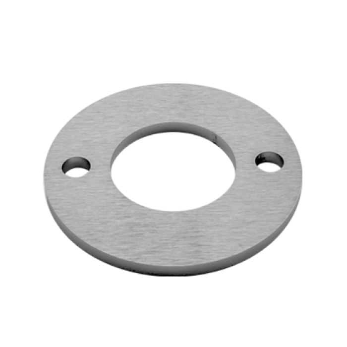 Flansch Ø 100 x 6 mm Bohrung Ø 48,6 mm Edelstahl matt geschliffen main product photo