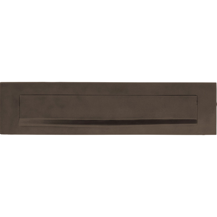 Buitenbriefplaat BASICS LB535 massief brons main product photo
