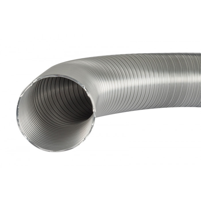 Stretchdec afvoerslang Ø250 mm 3 m aluminium main product photo